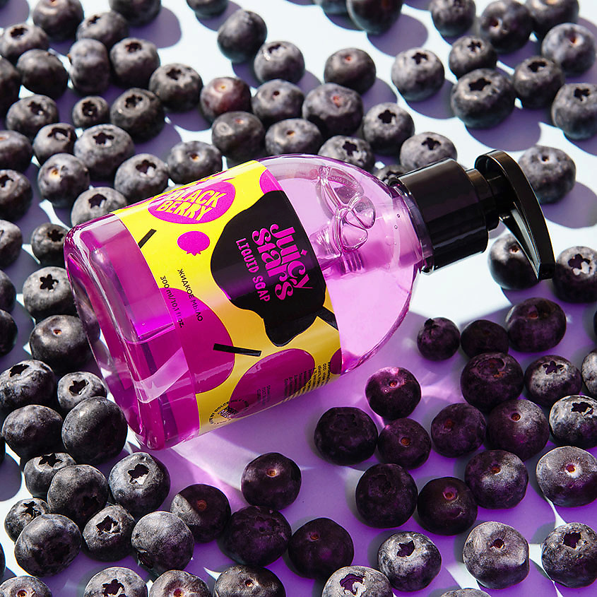 JUICY STARS Жидкое мыло для рук «Че Черника» Go Blackberry – фото 4