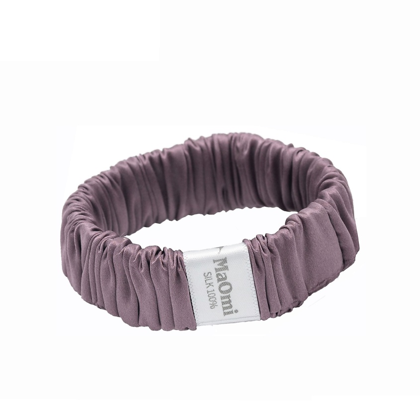 Изображение товара MAOMI Резинка для волос из натурального шёлка "UNO-20", Фиолетовый (Lilla Rosato)