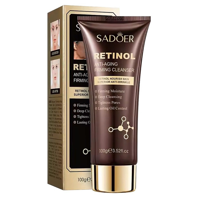 Изображение товара SADOER Средство для умывания антивозрастное с ретинолом, 100 гр.