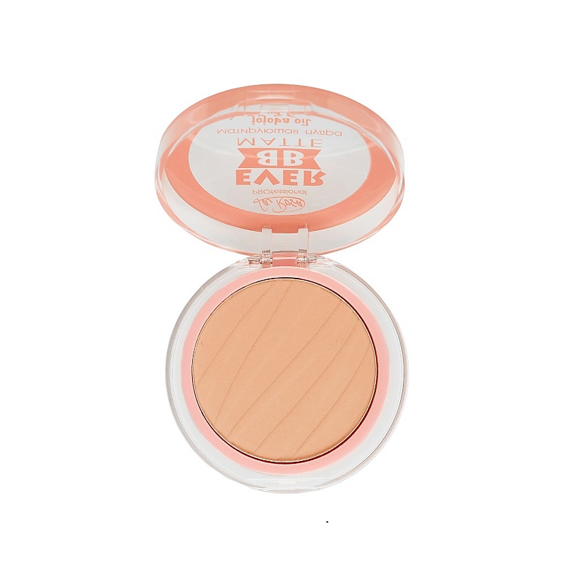 Изображение товара LA ROSA Компактная пудра"Ever Matte"с маслом жожоба и витамином Е, 106-песочный