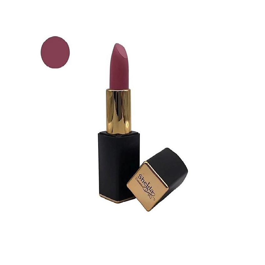 Изображение товара SHEIDA Увлажняющая помада для губ, темно-малиновый, темный фиолетовый,малина спелая