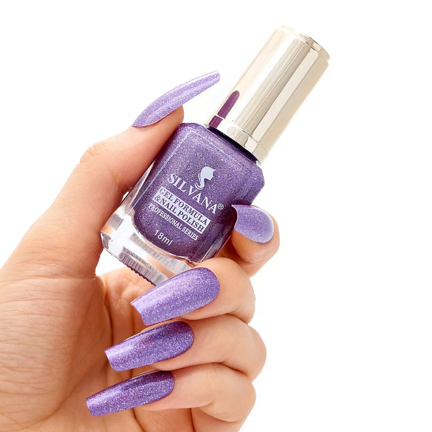 Изображение товара SILVANA Гибридный лак для ногтей Лиловый