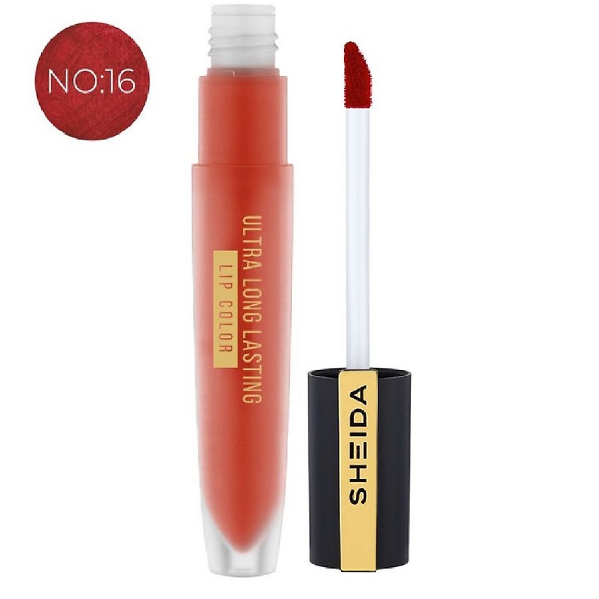 Изображение товара Водостойкая жидкая помада для губ Long Lasting от SHEIDA №16