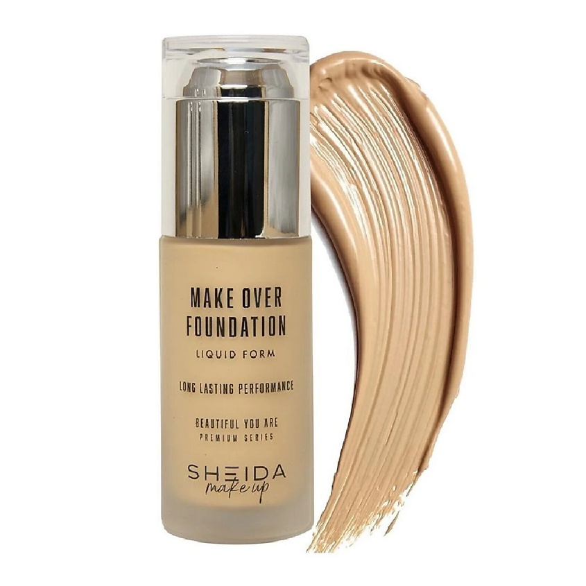 Изображение товара SHEIDA Тональная жидкая основа для лица, коричневый