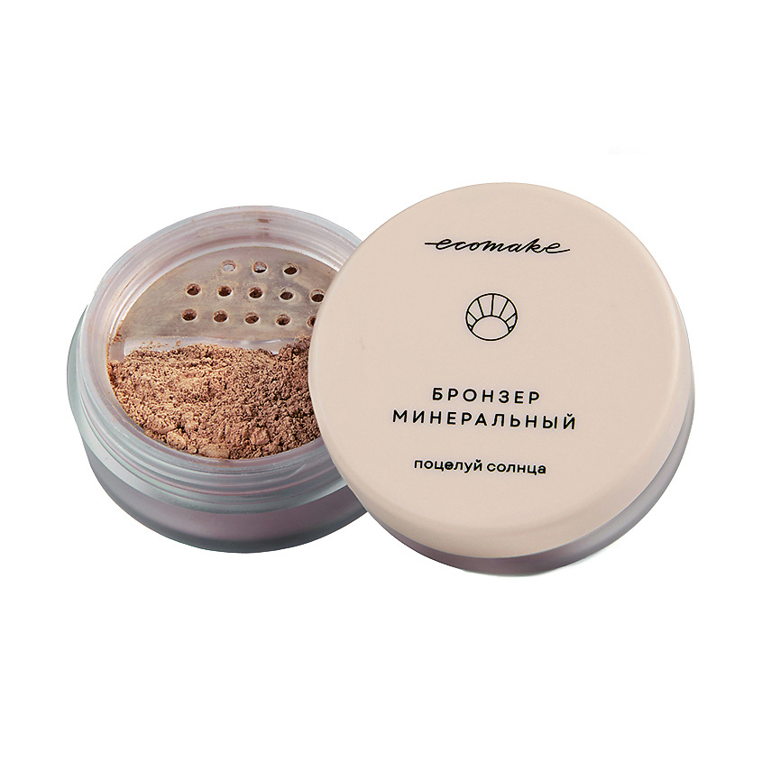 Изображение товара ECOMAKE Бронзер минеральный, поцелуй солнца