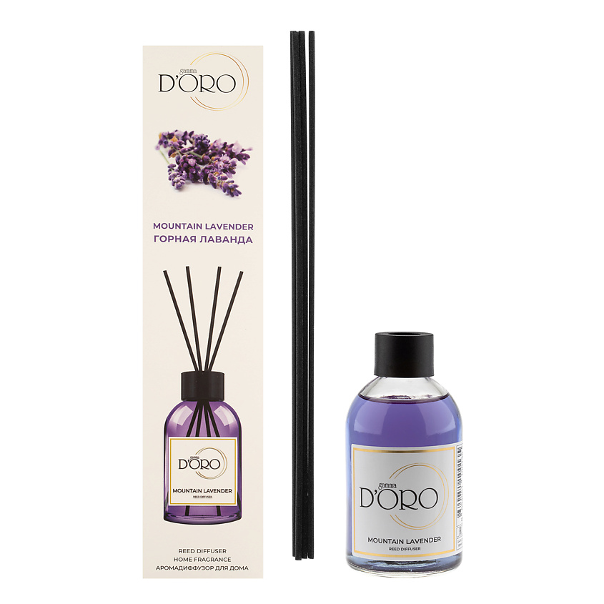 Изображение товара Диффузор ароматизатор GAMMA D'ORO "Горная лаванда" 100 мл
