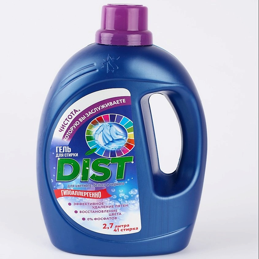 Изображение товара DIST Гель для стирки, 2700 мл