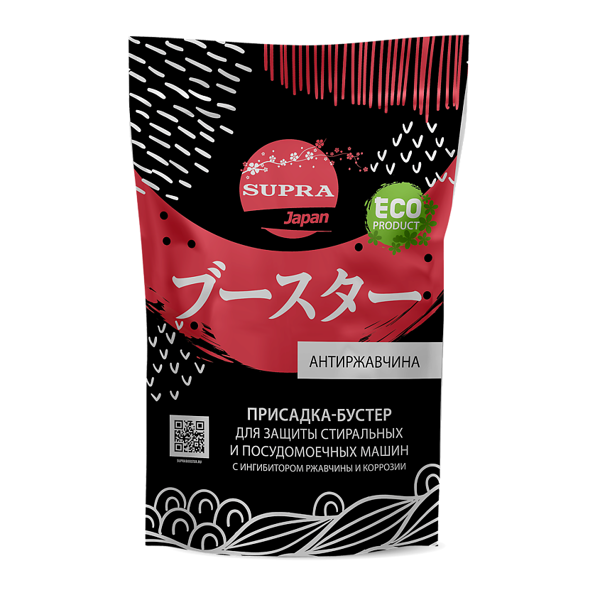 Изображение товара SUPRA Присадка-бустер для защиты стиральных и посудомоечных машин, 250 г