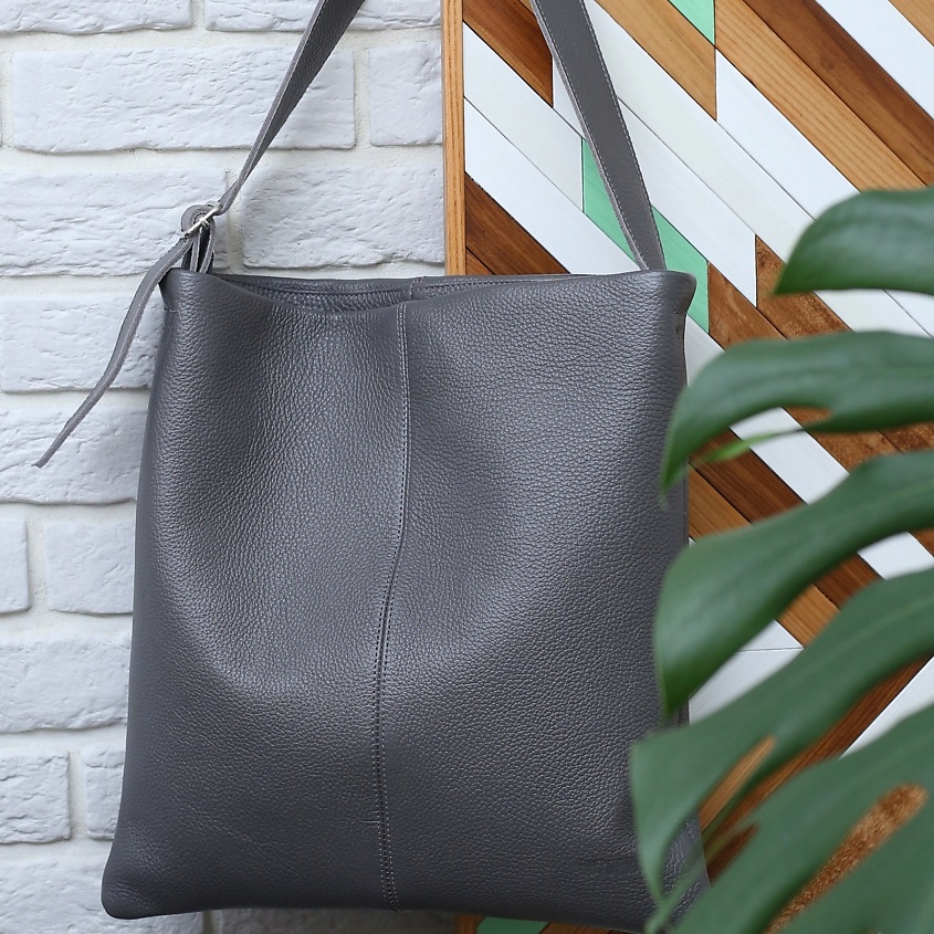 Изображение товара Кожаная сумка шоппер на плечо AKTORRIS из натуральной кожи для документов А4