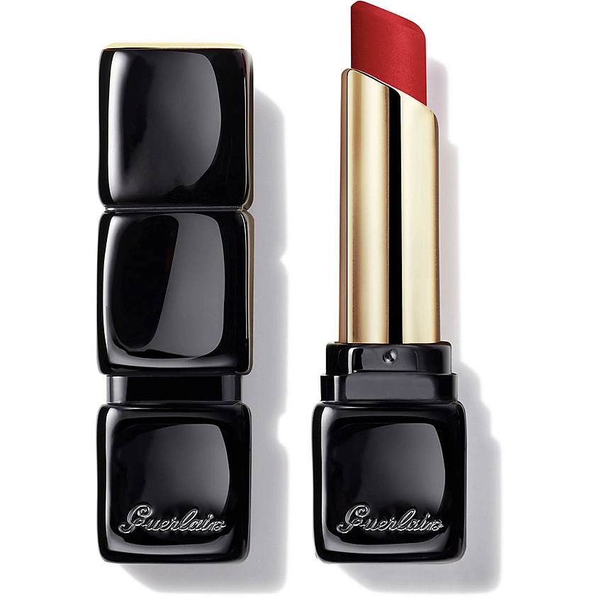 Изображение товара Guerlain KissKiss Tender Matte 910 Желанный красный