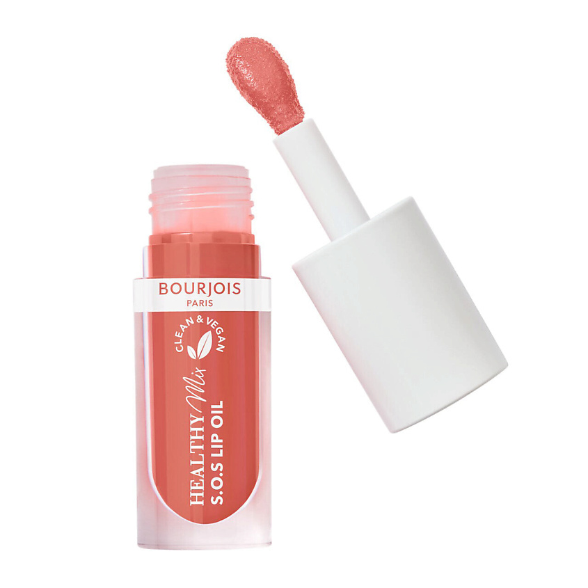 Изображение товара BOURJOIS Масло-блеск для губ Healthy Mix S.O.S Lip Oil, 5 Coeur Cacao