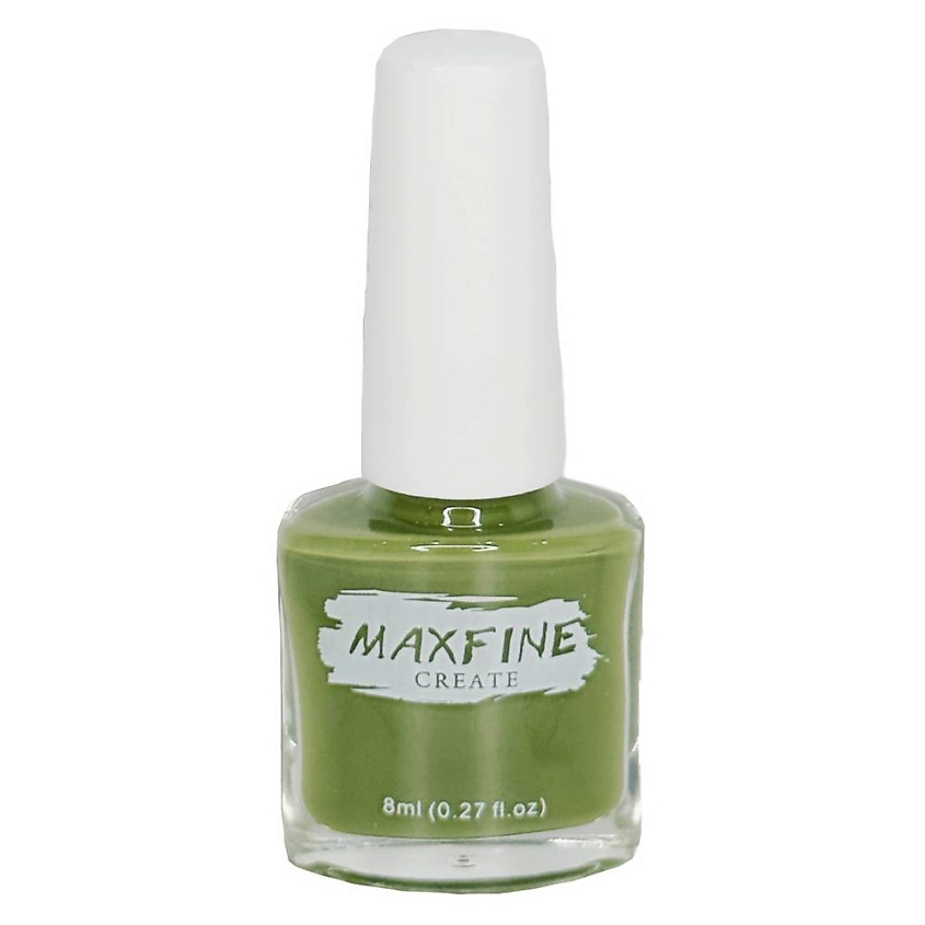 Изображение товара MAXFINE Лак для ногтей быстросохнущий, травяной зеленый