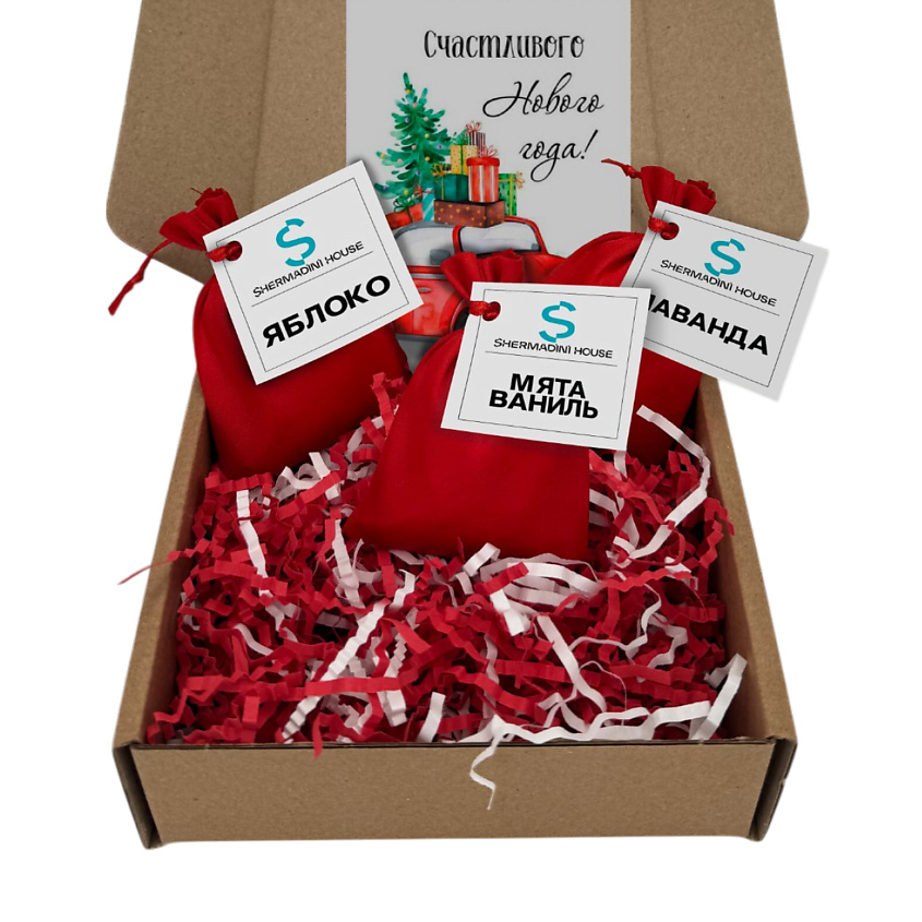 Изображение товара SHERMADINI HOUSE Подарочный набор ароматических саше, 3 шт.