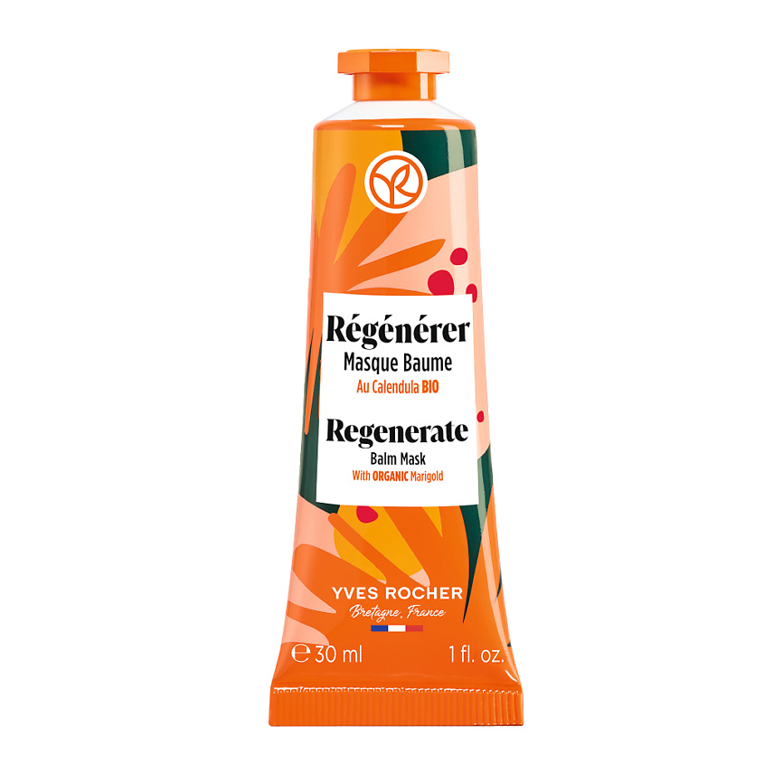 Изображение товара YVES ROCHER Восстанавливающая маска с календулой БИО с насыщенной текстурой, 30 мл