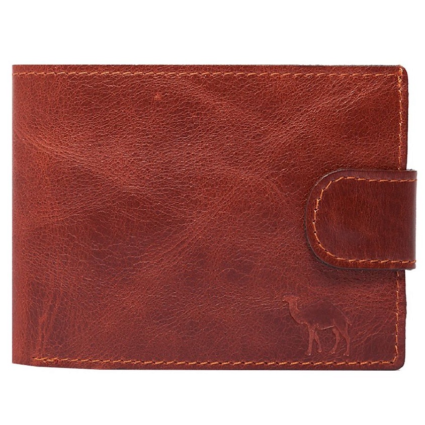 Изображение товара Мужское портмоне из натуральной кожи с тиснением Camel Forte