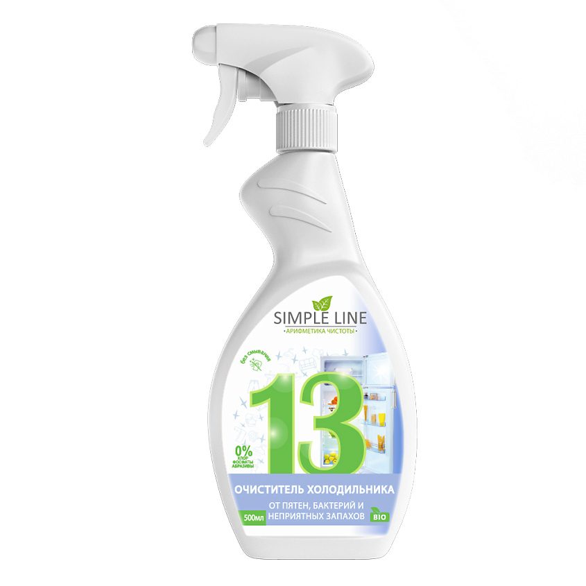 Изображение товара Универсальное моющее средство для холодильника SIMPLE LINE 500 мл спрей