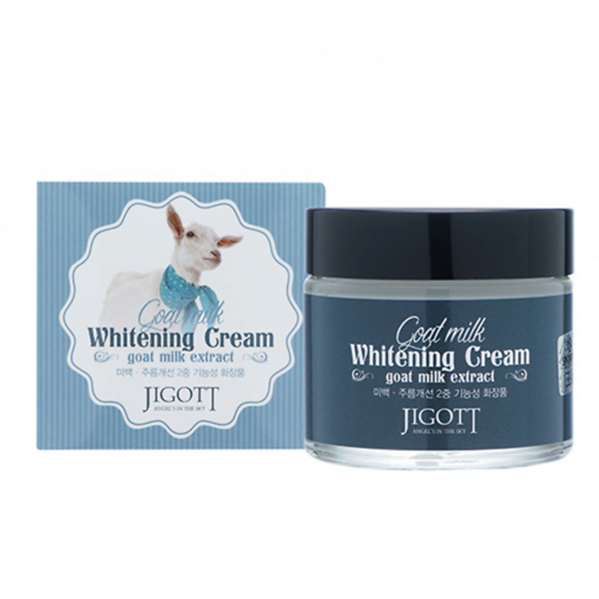 Изображение товара JIGOTT Увлажняющий крем для лица с экстрактом козьего молока, 70 мл