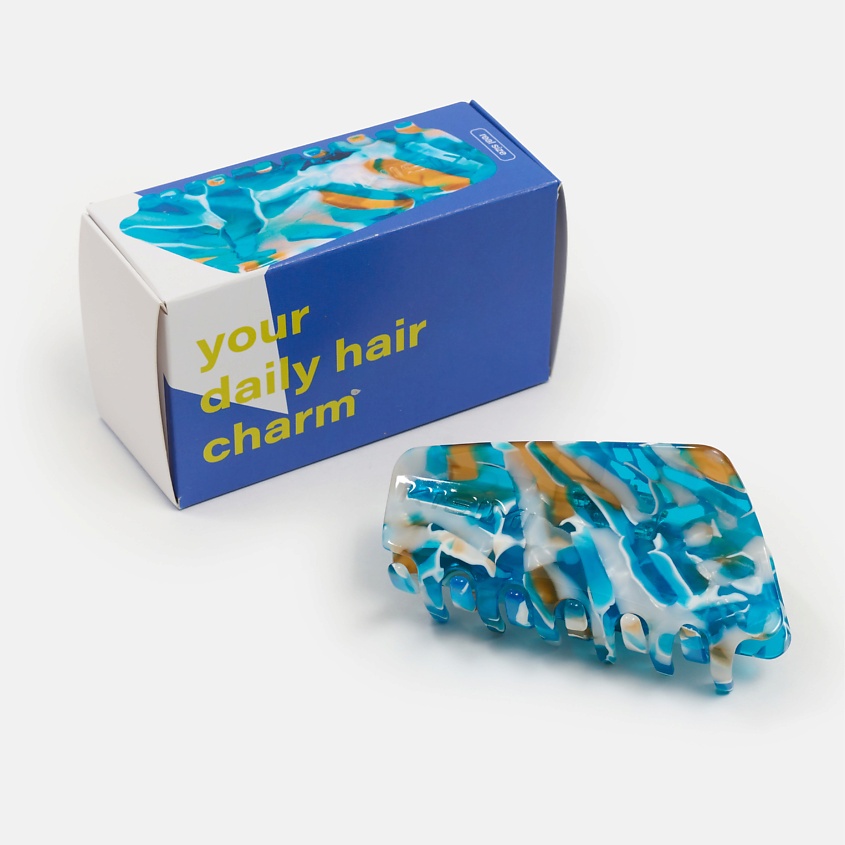 Изображение товара KISIMI Заколка-крабик Daily размер M стильный аксессуар для волос