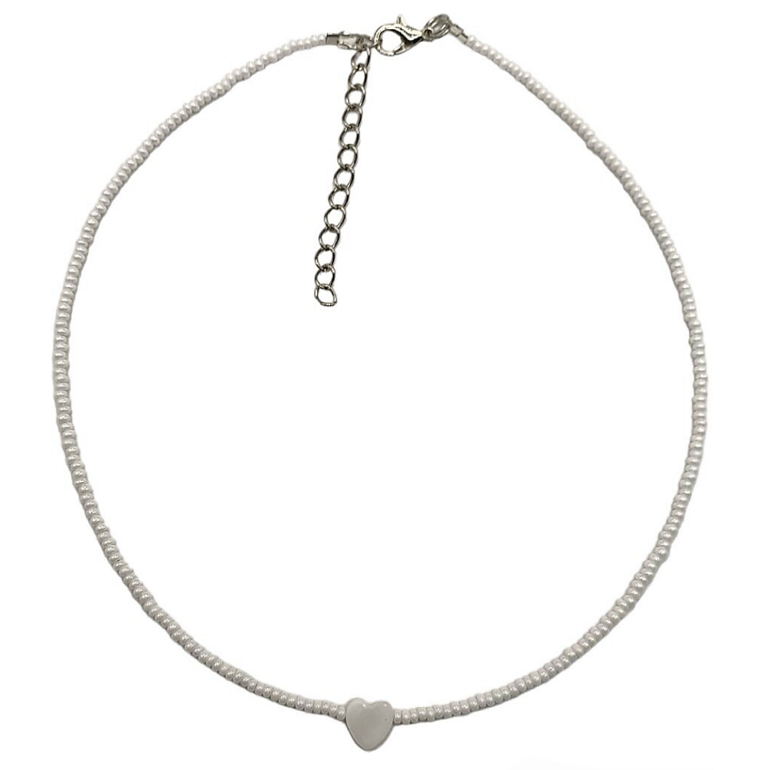 Изображение товара Чокер из бисера и перламутра SIDORINA SOFIA ACCESSORIES регулируемый