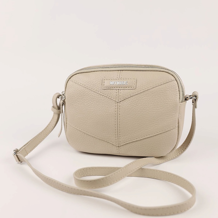 Изображение товара Женская сумка кросс-боди из натуральной кожи AKTORRIS с регулируемым ремнем