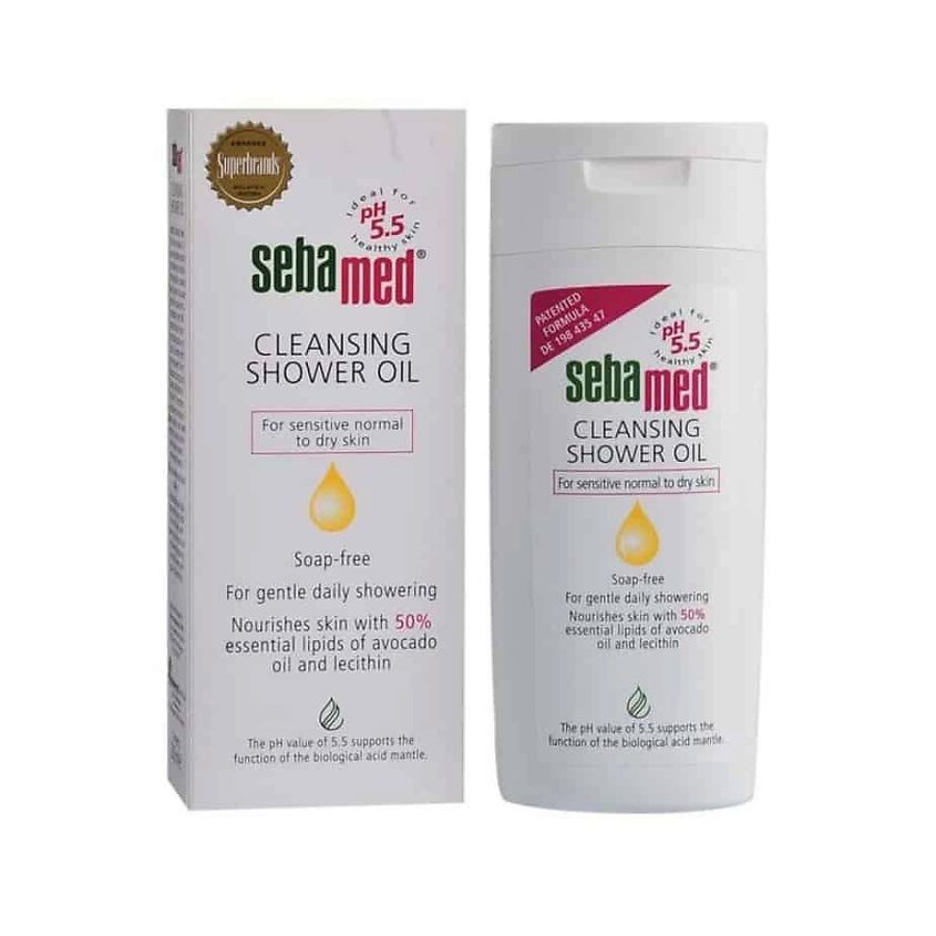 Изображение товара SEBAMED Масло для душа для чувствительной кожи Cleansing Shower Oil, 200 мл