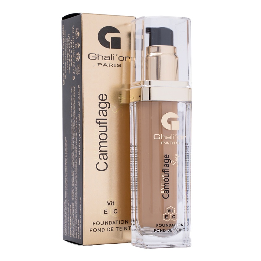 Изображение товара Гали' ор Камуфляж тональная основа N 515 Cappuccino 27 мл Франция