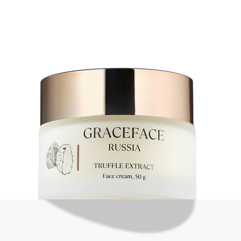 Изображение товара GRACE FACE Крем для лица с экстрактом трюфеля для упругости, омолаживающий, питательный, С трюфелем 50 г