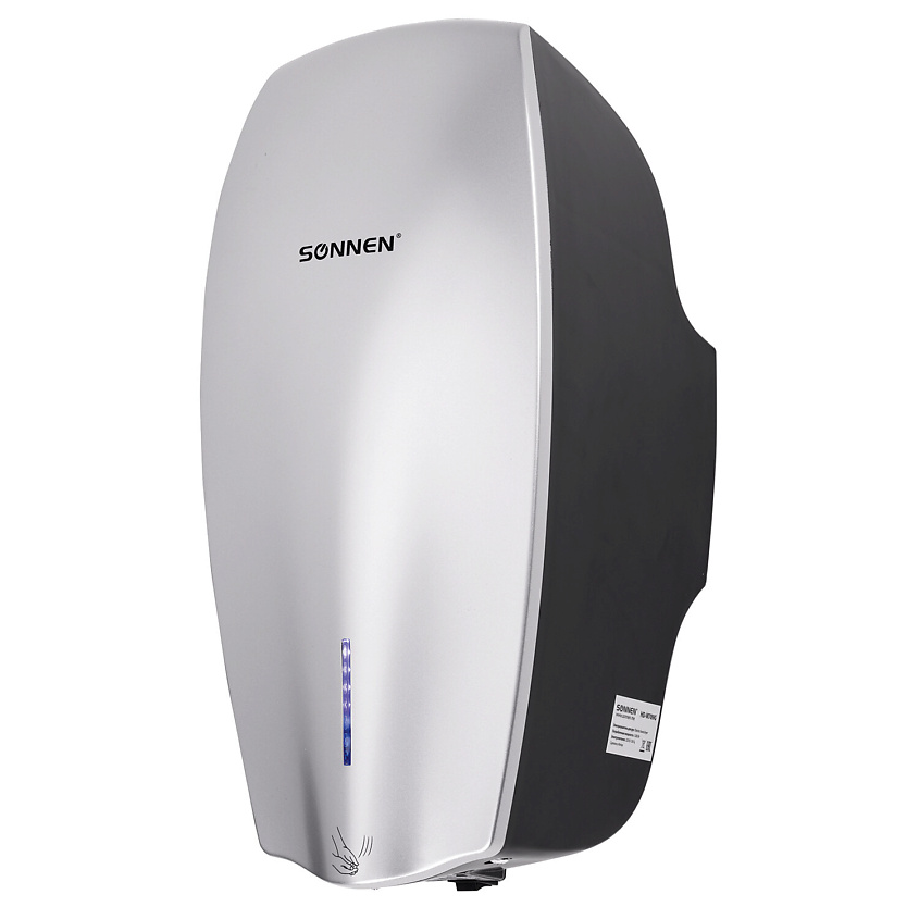 Изображение товара Электросушилка для рук SONNEN HD-M789G белая высокоскоростная