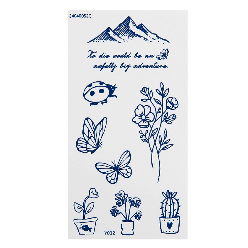 Изображение товара IRISK Тату реалистичная долговременная для тела INK TATOO, 1 шт