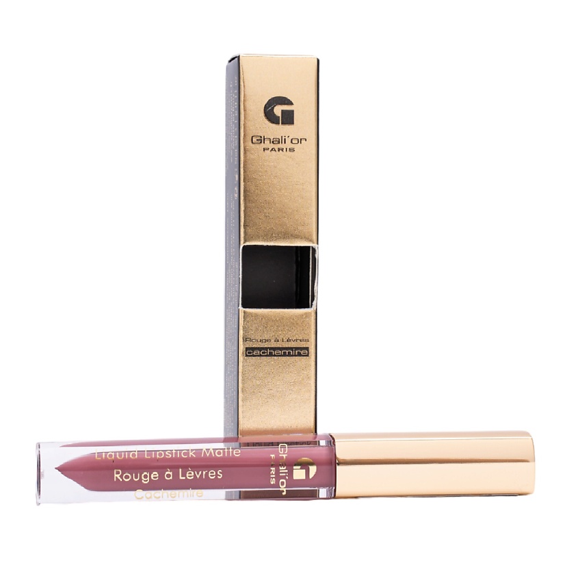 Изображение товара Ghalior жидкая помада CACHEMIRE N°508 Oh La La матовая стойкая 16 оттенков