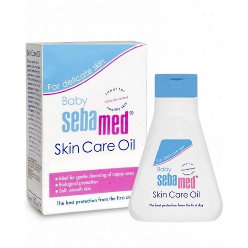 Изображение товара SEBAMED Детское очищающее масло Skin Care Oil для чувствительной кожи, 150 мл