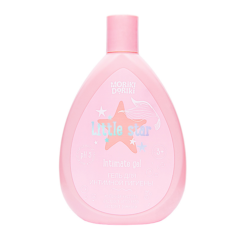 Изображение товара MORIKI DORIKI Гель для интимной гигиены Little Star, 300 мл