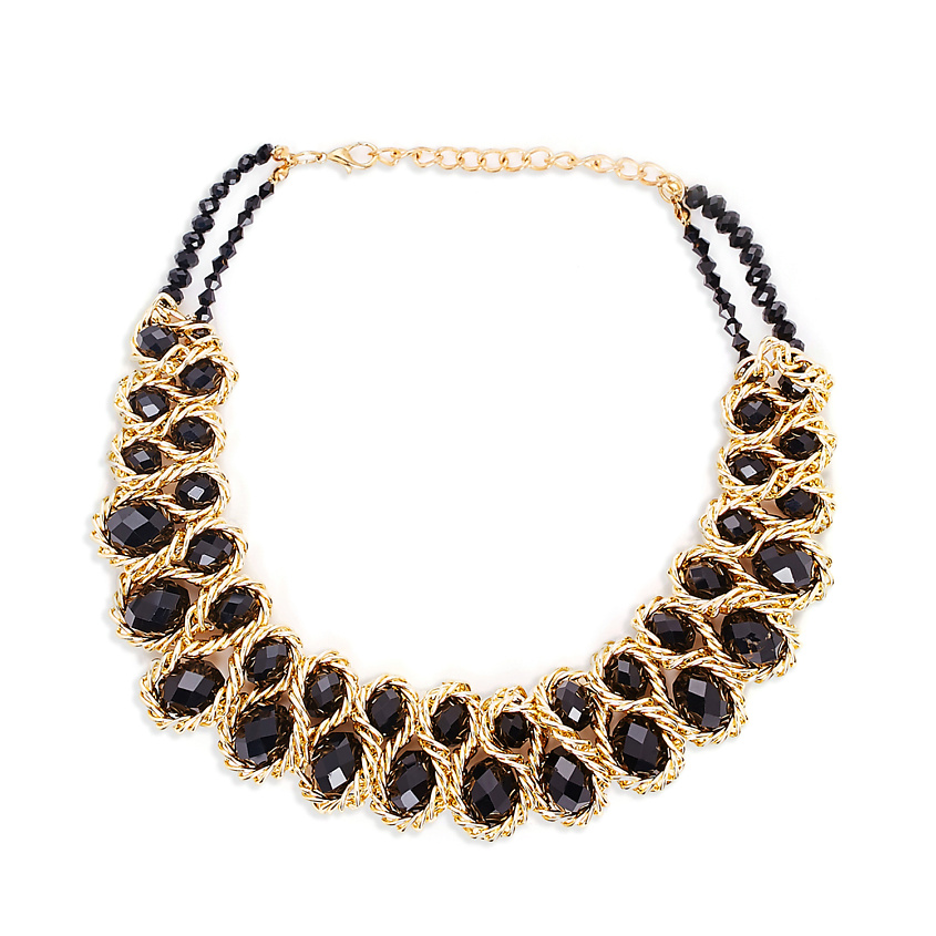 Изображение товара Колье воротник NOTHING BUT LOVE "Эльфийские камни" из гипоаллергенного сплава