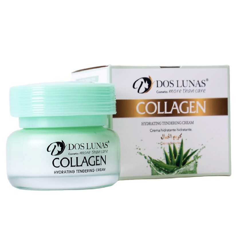 Изображение товара DOS LUNAS Дневной крем для лица Алоэ, глубокое увлажнение кожи с соком алоэ, 50 мл