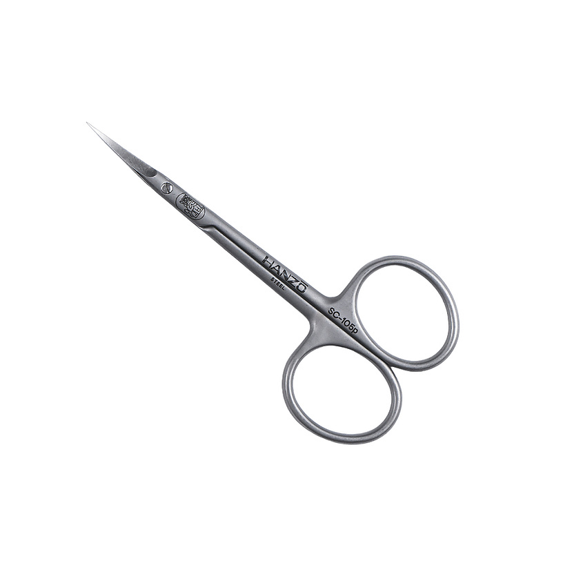 Изображение товара Премиальные ножницы для кутикулы Hanzo Steel 105мм Серебряные