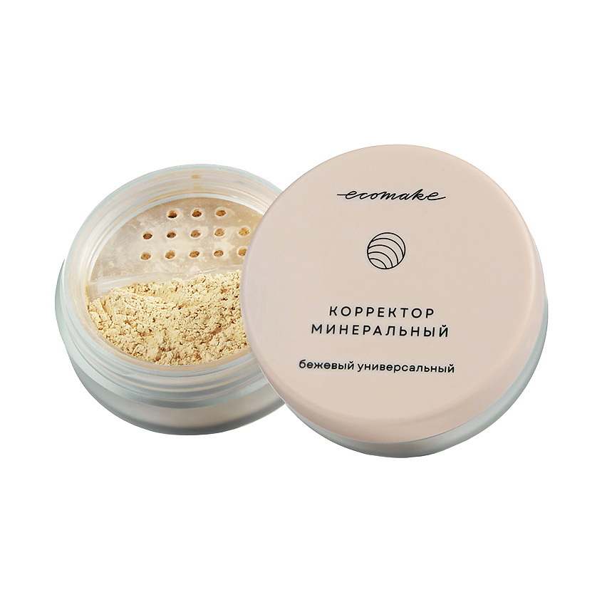 Изображение товара ECOMAKE Корректор минеральный «Бежевый универсальный», 2,5 гр