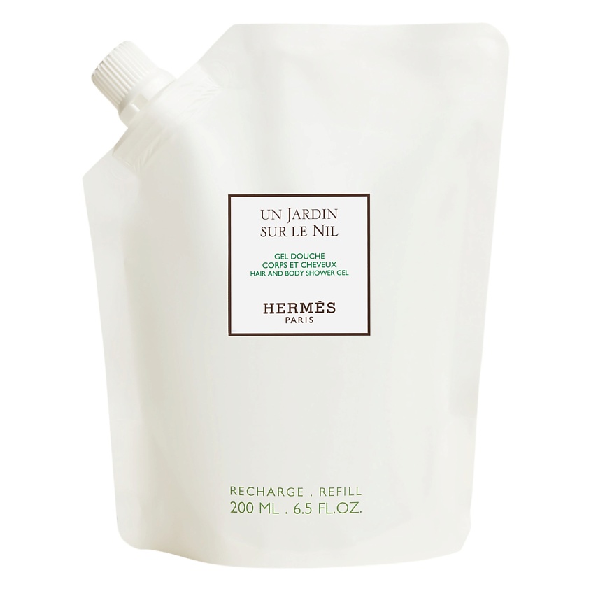 Изображение товара HERMES Парфюмированный гель для душа Un Jardin Sur Le Nil. Сменный блок (рефилл), 200 мл