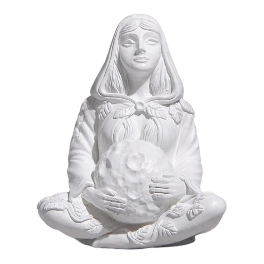 Изображение товара Статуэтка Триединная Богиня - ручная работа из гипсобетона для интерьера