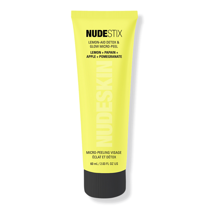 Изображение товара NUDESTIX Осветляющий пилинг Lemon-Aid Detox & Glow Micro-Peel с фруктовыми кислотами и энзимами, 60 мл