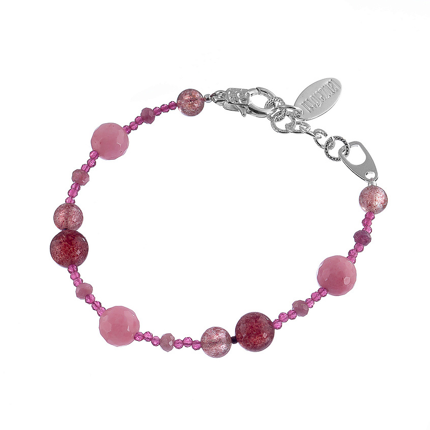 Изображение товара LANZEROTTI Браслет, Monroe, кварц, турмалин, агат, кристаллы, 1 шт