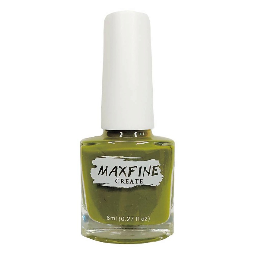 Изображение товара MAXFINE Лак для ногтей быстросохнущий травяной зеленый 100 оттенков