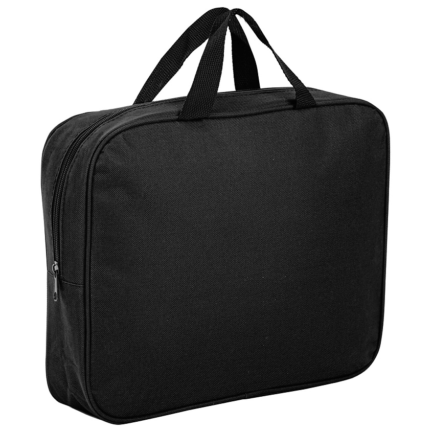 Изображение товара Папка-сумка STAFF EVERYDAY А4 черная на молнии с ручками