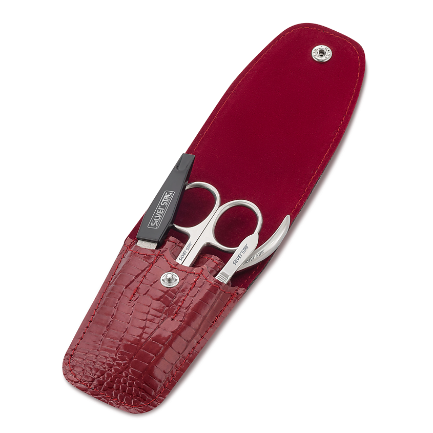 Изображение товара Маникюрный набор SILVER STAR в чехле, 4 предмета для ухода за ногтями