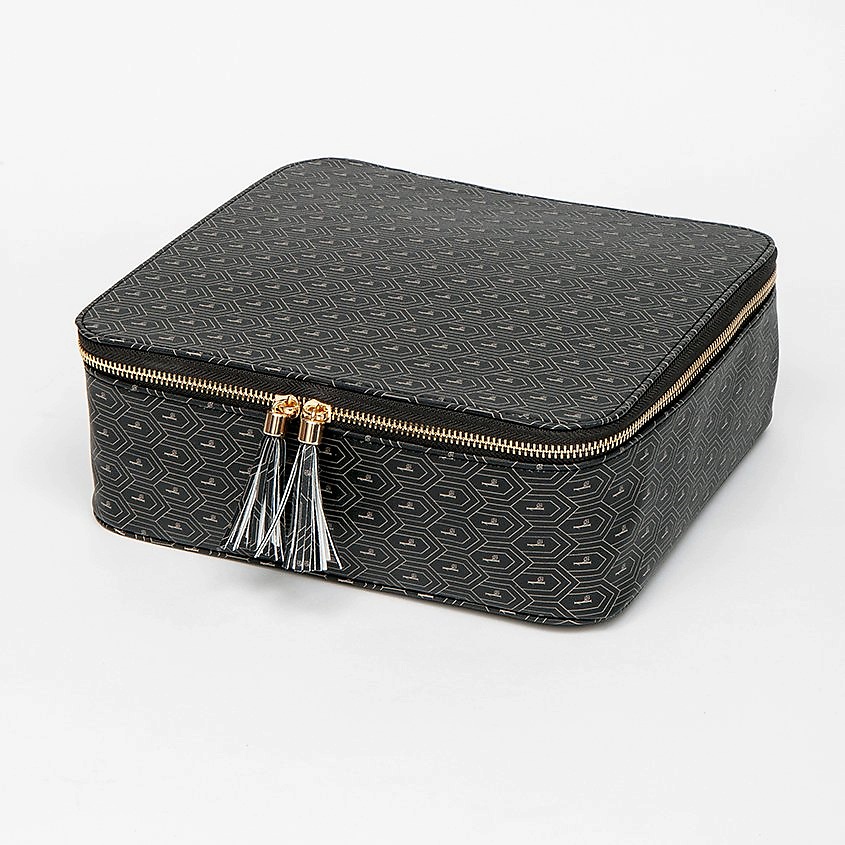 Изображение товара Косметичка-бьюти бокс IsmatDecor Коричневый - стильный органайзер для косметики