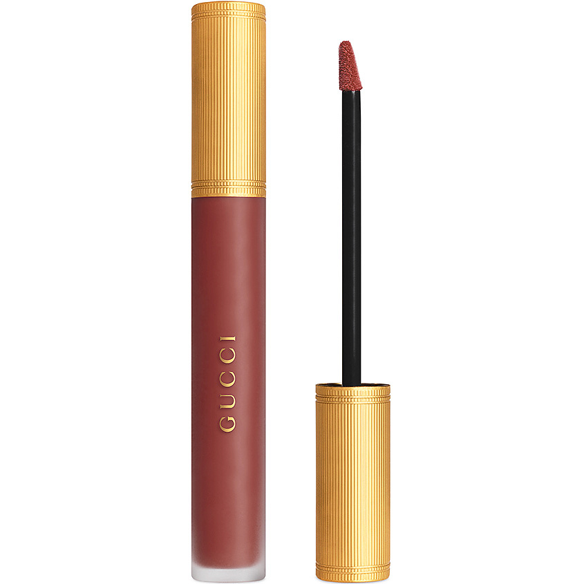 Изображение товара GUCCI Жидкая матовая помада Rouge à Lèvres Liquide, Mildred Rosewood 203, 6 мл
