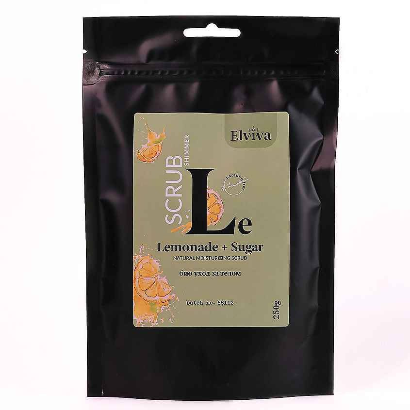 Изображение товара ELVIVA Скраб для тела "Lemonade and Sugar", 250 г