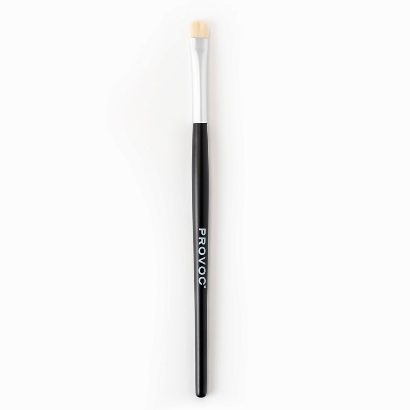 Изображение товара PROVOC Кисть плоская для теней, Черный