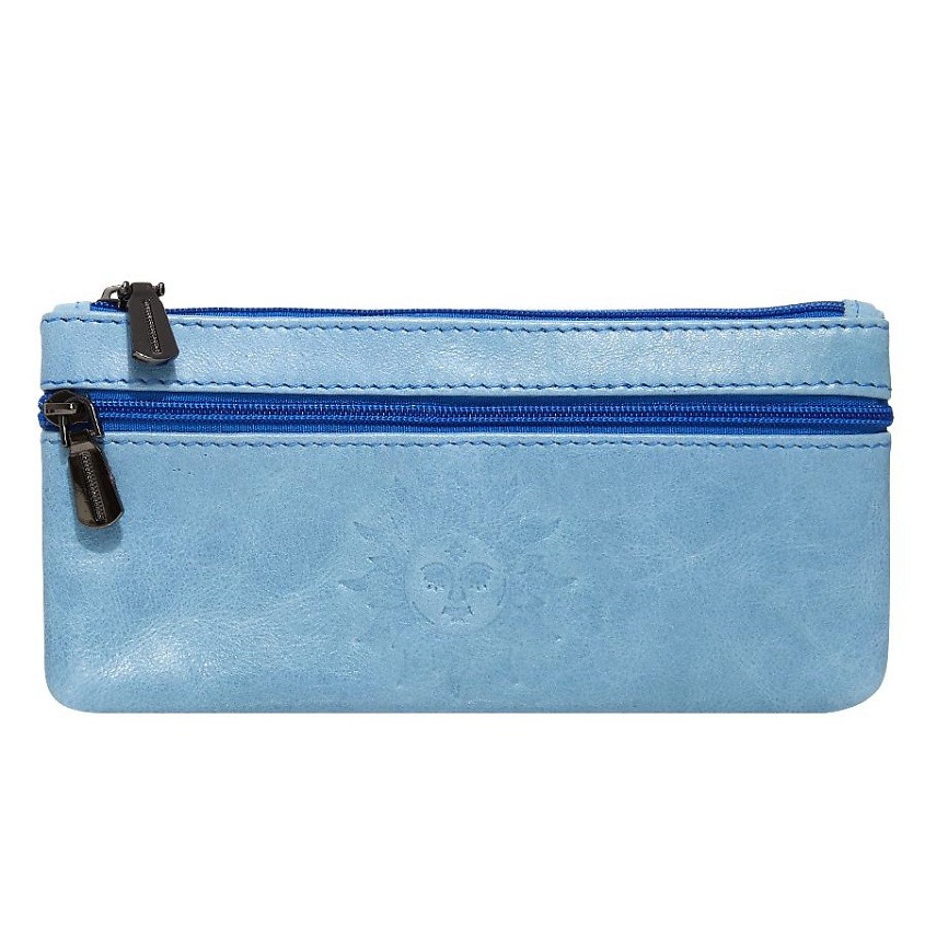 Изображение товара FORTE Кошелёк-чехол мягкий из натуральной кожи, Синий