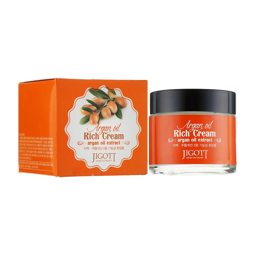 Изображение товара JIGOTT Крем для лица с аргановым маслом, 70 мл
