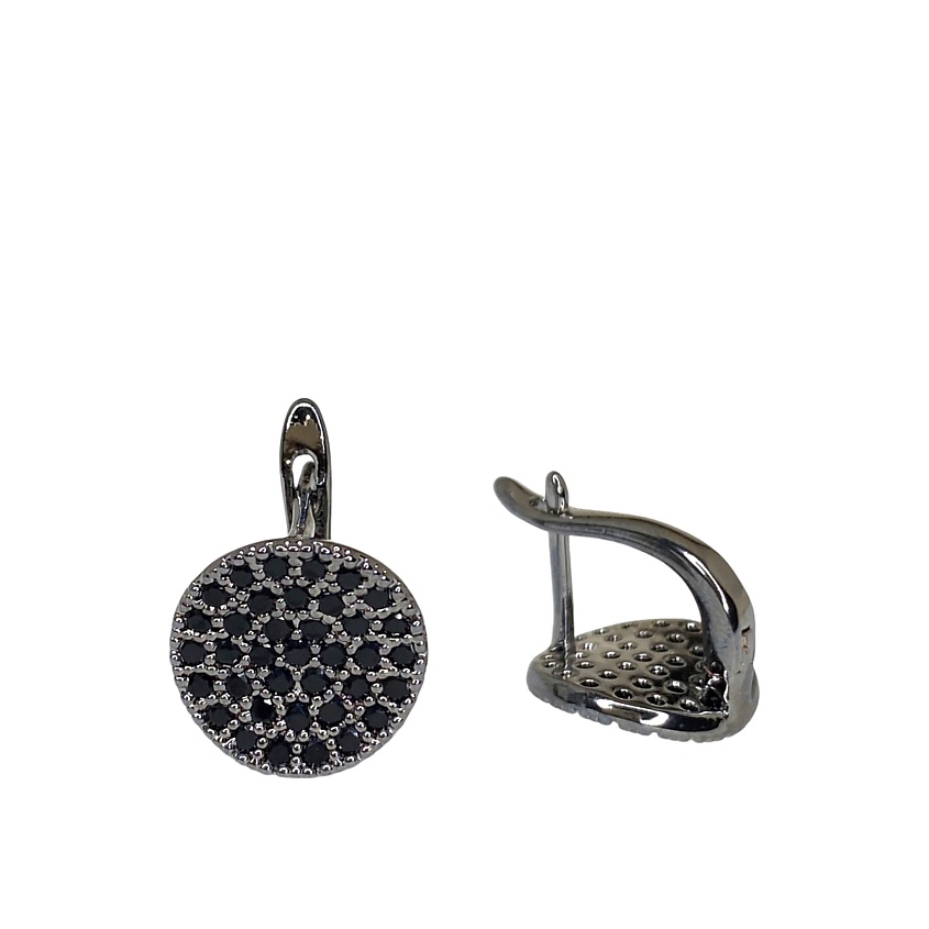 Изображение товара AMANTE CRYSTAL Серьги Barbara, Черный